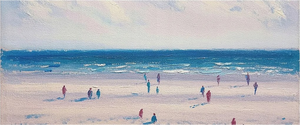 Dekoratív fotótapéta falra Egyszerű összeszerelés Tengeri tájkép 250x104 Ragasztó