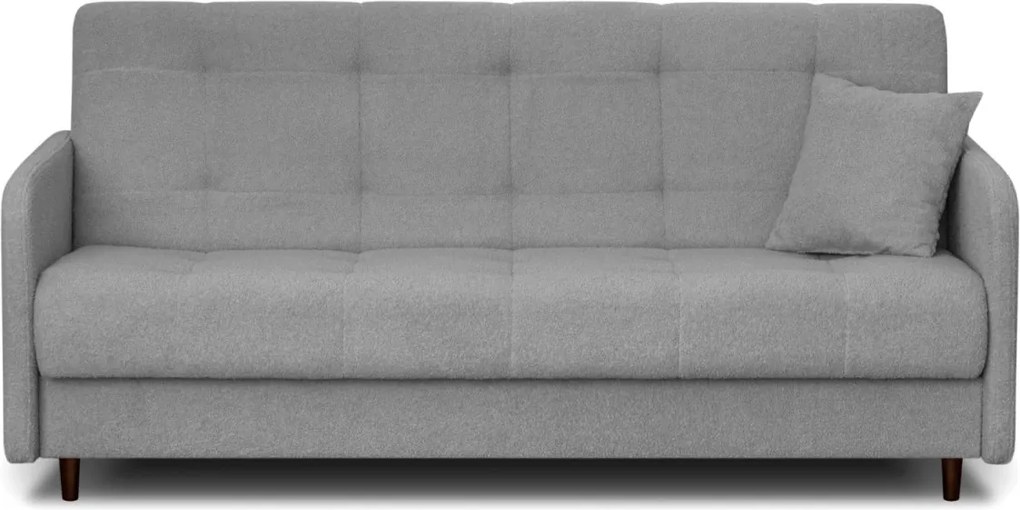 TIVOLI ágyazható kanapé szürke bouclé