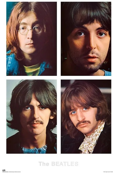 Plakát The Beatles - White Album