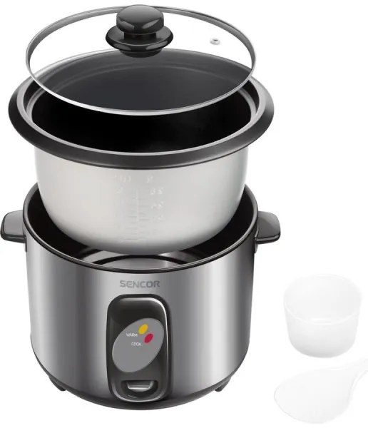 Sencor - Rizsfőző 500W/230V 1,5l rozsdamentes acél