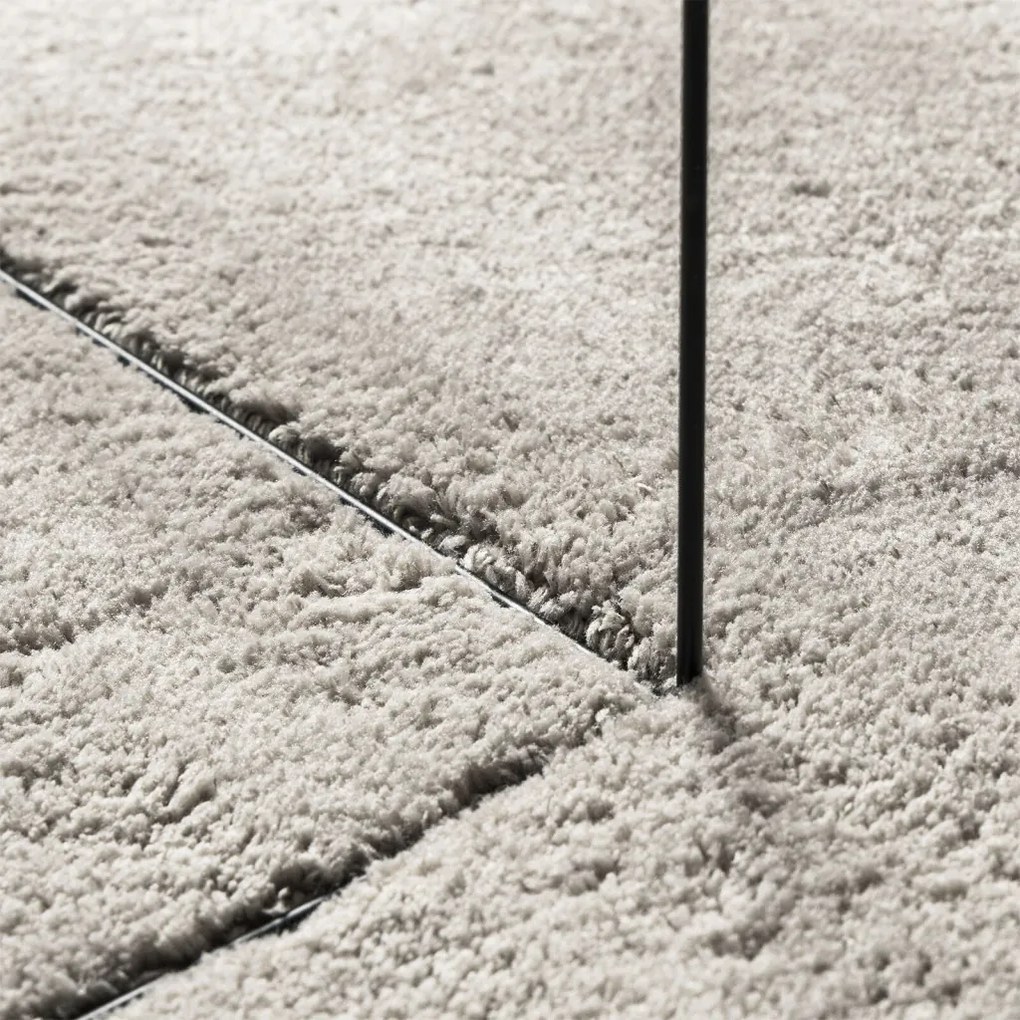 Szőnyegek Homok Pamut 100 x 200 cm Dekoratív betétek