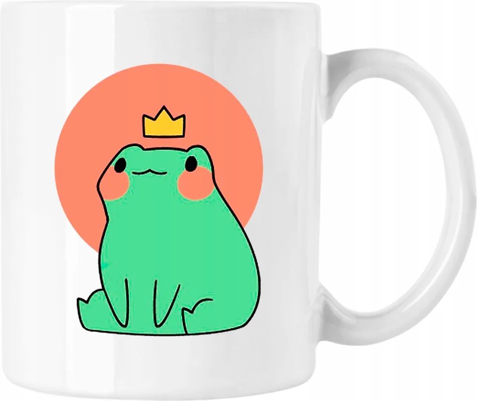 Bögre béka mém vicces 3 fehér 330ml