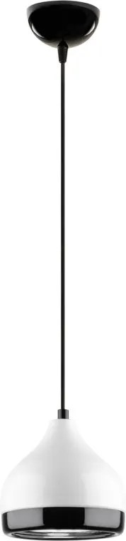 Yıldo 6868 fehér fém függőlámpa, Ø17 cm