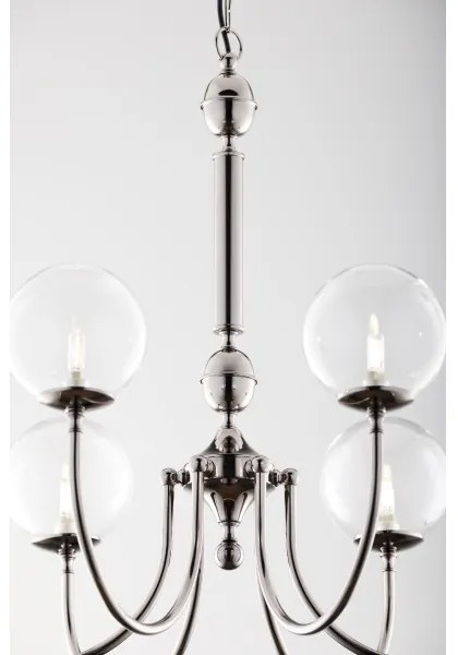 Jupiter 2022 - Csillár láncon BRILLANTE 6xG9/10W/230V fényezett króm