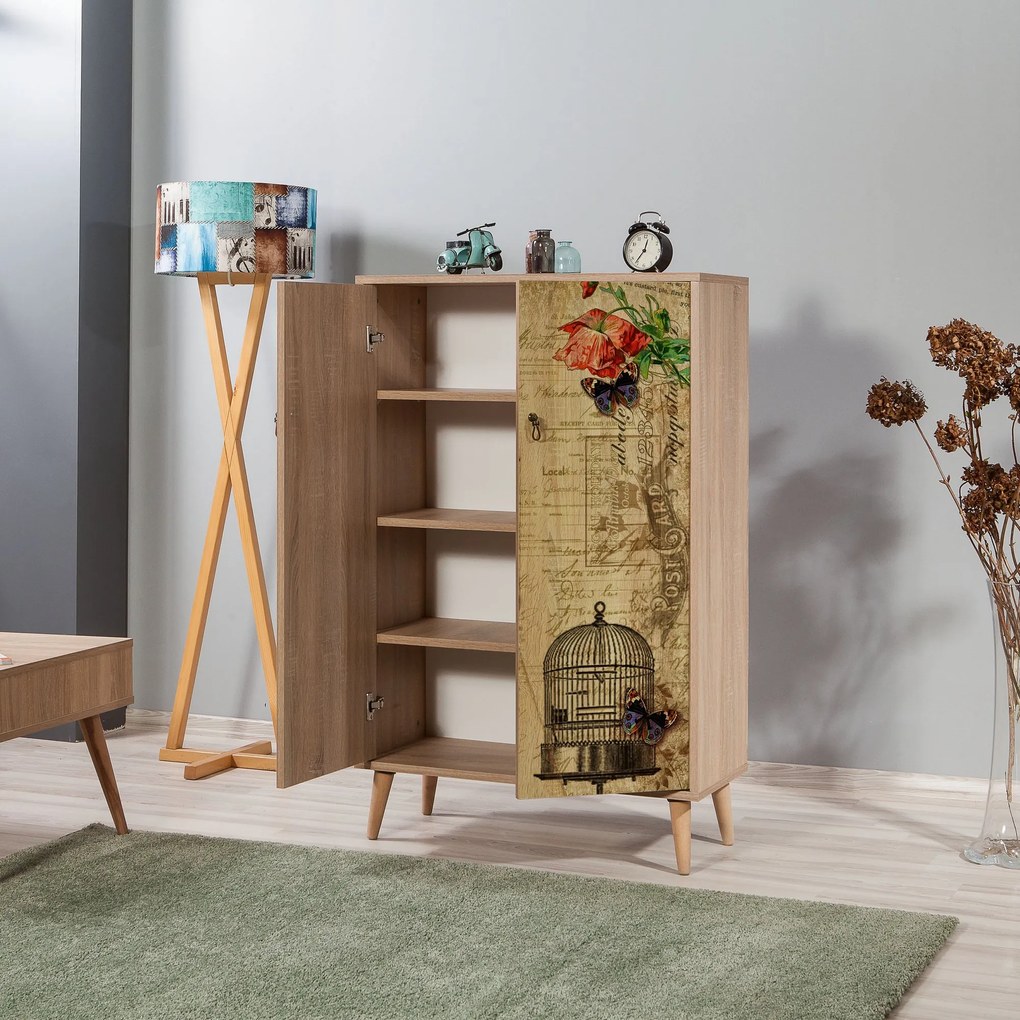 Szekrény Multibox 734 (szonoma tölgy). Akció -21%. 1088377