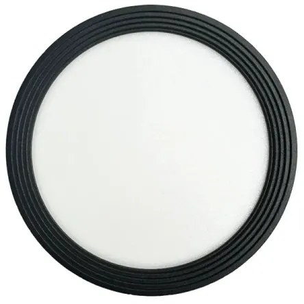 LED Spotlámpa LED/12W/230V 4000K átm. 10 cm fekete