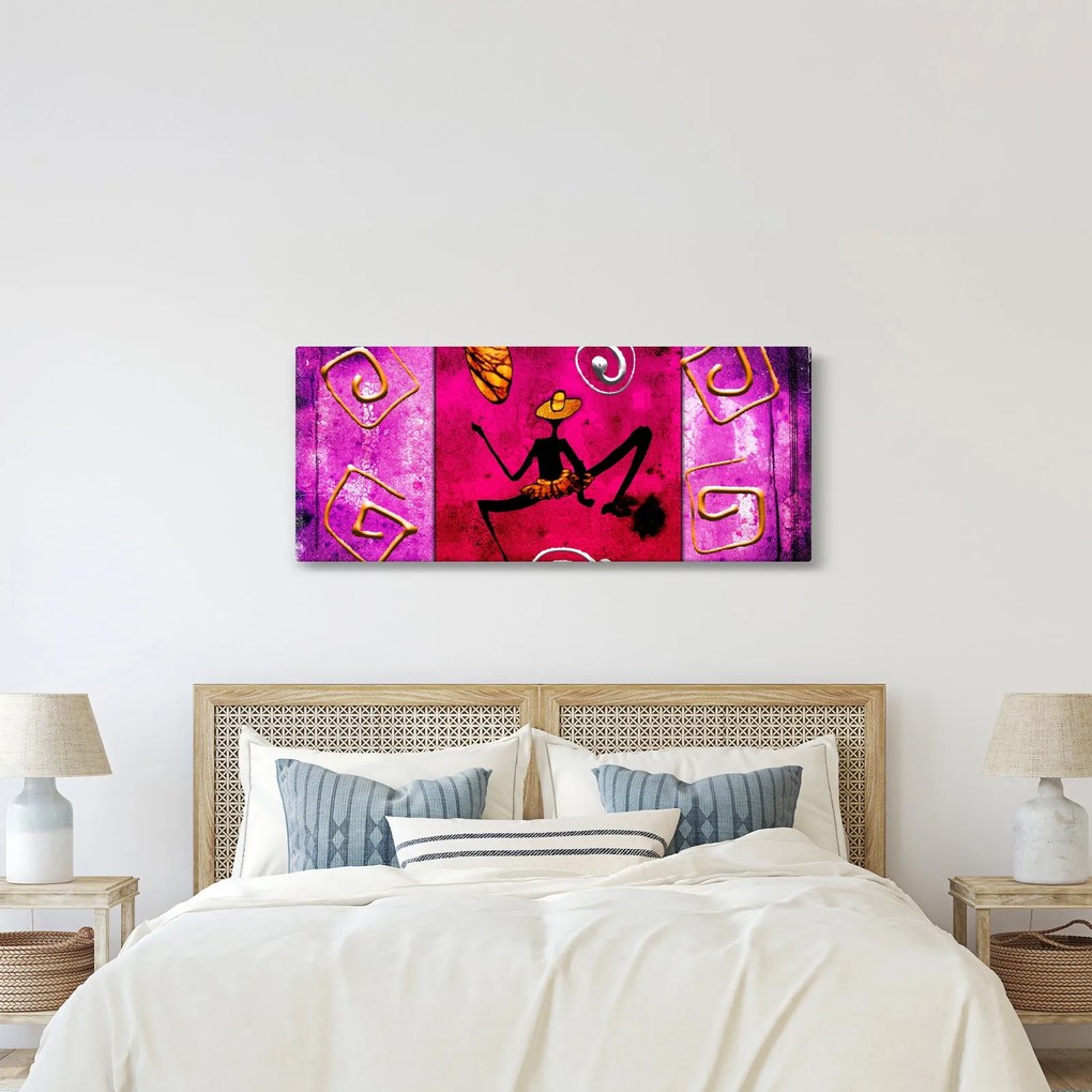 Történelmi falfestmény képe (120x50 cm)