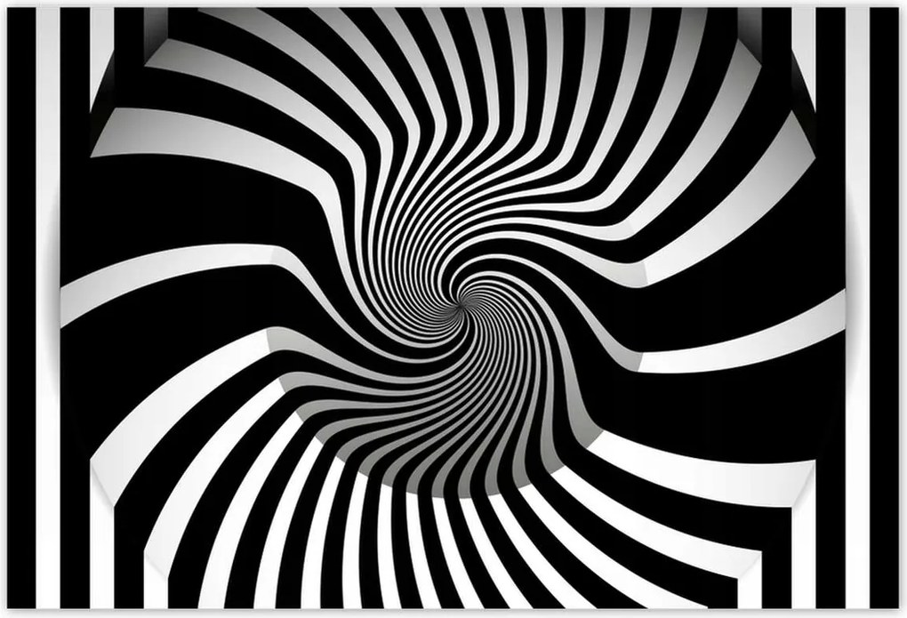 Poszterek 200x135 Absztrakt fekete-fehér