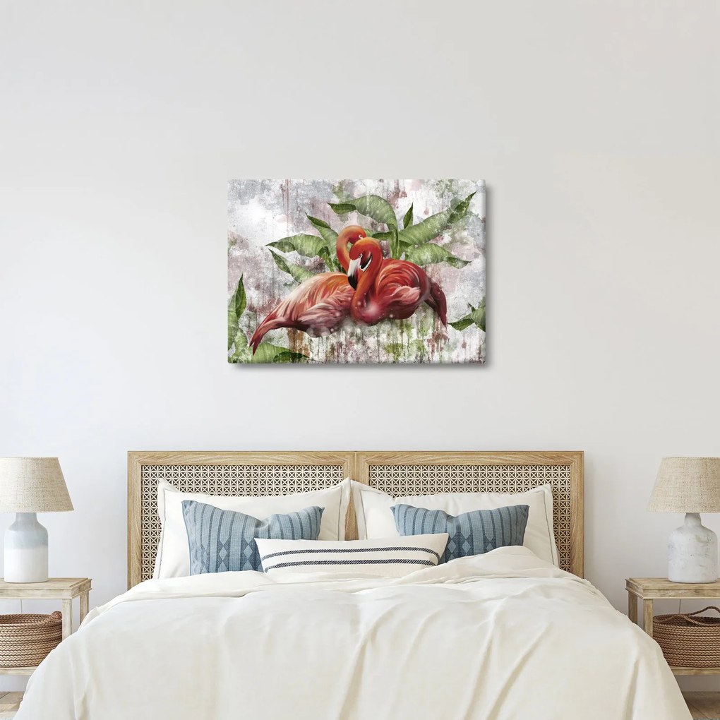 Kép - Flamingók (70x50 cm)