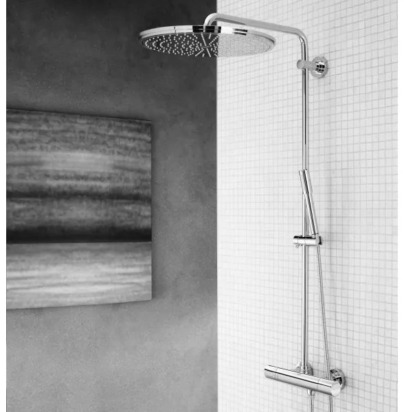 GROHE 27174001 - RAINSHOWER SYSTEM 400 450 mm zuhanyrendszer, magasfényű króm