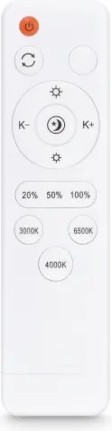 Brilagi - Dimmelhető mennyezeti LED lámpatest LUCIA LED/60W/230V átm. 59 cm taupe + távirányító