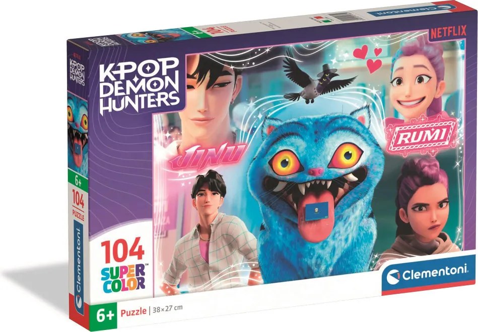 K-pop Démonvadászok Heart Hunter 104 db-os Super puzzle Clementoni