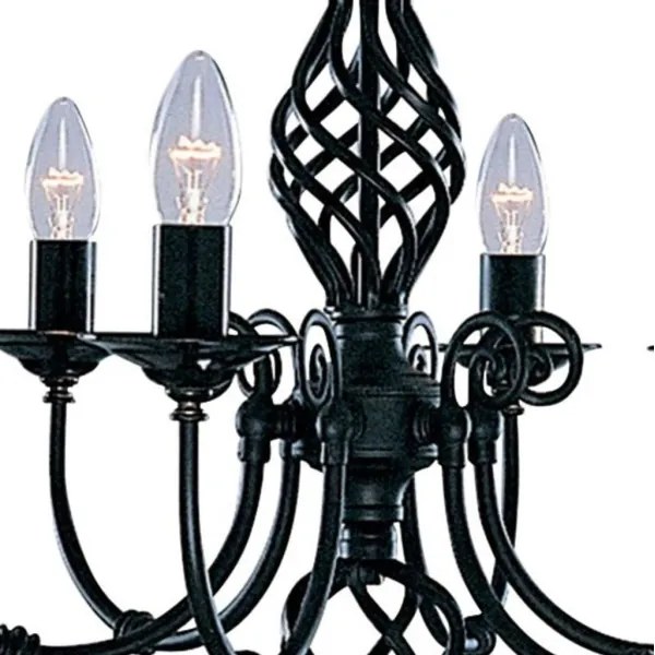 Searchlight 3379-6 - Csillár láncon ZANZIBAR 6xE14/60W/230V