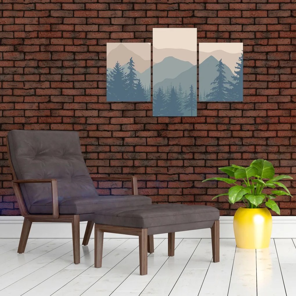 Kép - Türkiz hegység N⁰2 (90x60 cm)