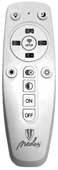 Brilagi - LED Dimmelhető csillár zsinóron CIRCLE LED/70W/230V 3000-6500K arany + távirányító