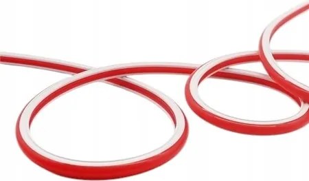 Neon maró 6mm piros feliratvédő neon Led szilikon 9x8mm