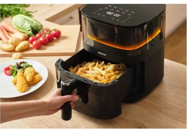 Sencor légkeveréses fritőz 5 l, 1500W, 230V