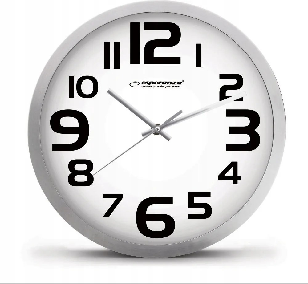Falióra Klasszikus Analóg 25CM Falra Egyszerű Jól Olvasható Robusztus