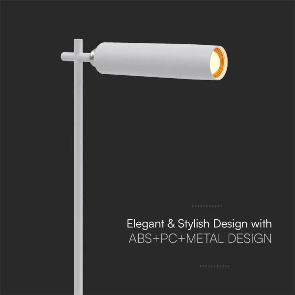 LED Dimmelhető mágneses asztali lámpa LED/3W/5V 4000K 1500 mAh fehér