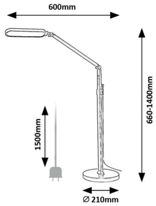 Rabalux 2310 Draco LED asztali lámpa