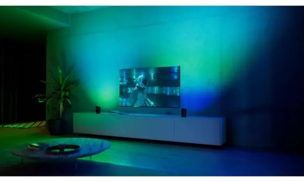 Philips - 2x Hue PLAY Wall Washer RGBW dimmelhető LED világítótest LED/20W/230V 2000–6500K fekete