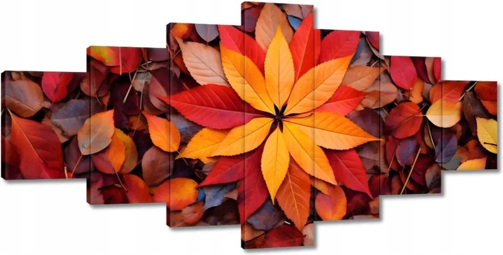 Festmények 210x100 Őszi színes levelek