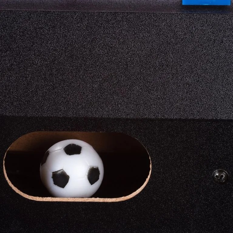 GamesPlanet® Csocsóasztal mini DUNDEE Fekete 51 x 31 cm