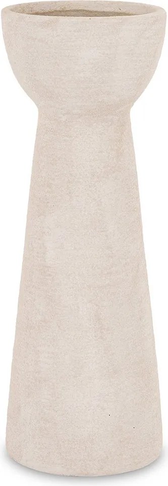 Váza Bézs Homok Krémszínű 35cm Modern Matt 30 40