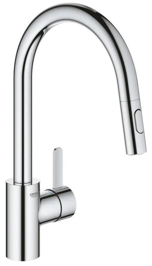 GROHE 31481001 - EUROSMART COSMOPOLITAN mosogatócsaptelep, fényes króm
