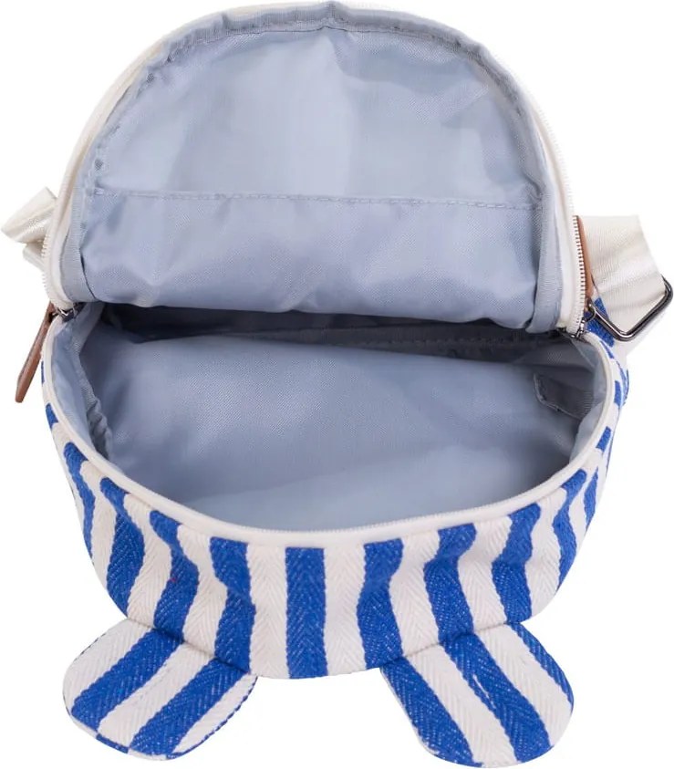 Childhome "My First Bag" Gyermek Hátizsák - fehér/kék csíkos
