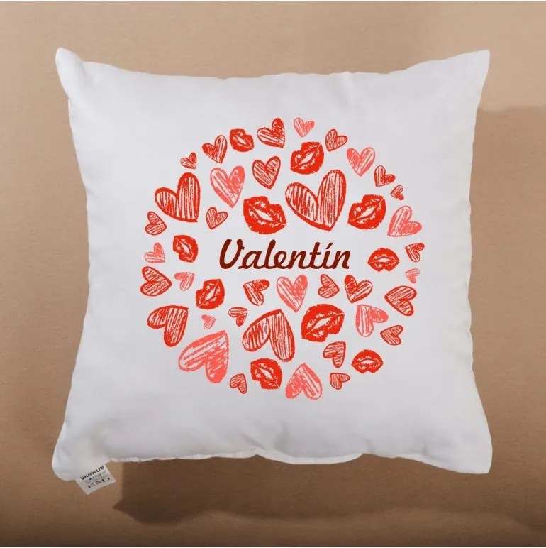 Dekoratív párna Valentin 40x40 cm EMI