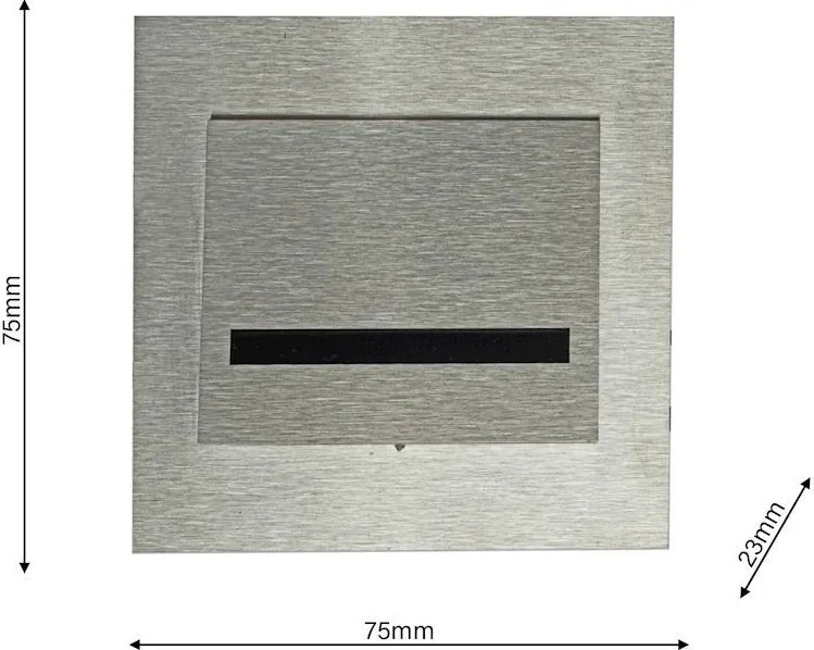 Eko-Light FERO EKS1138 Beépíthető lépcsőházi lámpa 1x0,6W/LED 4000K 14LM IP20