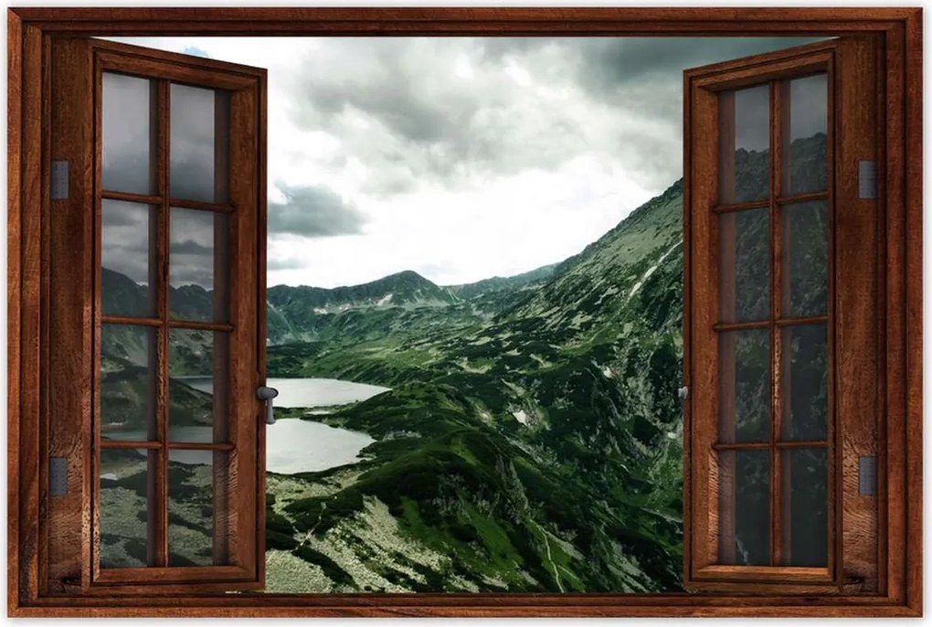 Poszterek 60x40 Tátra Lengyel hegyek Kilátás