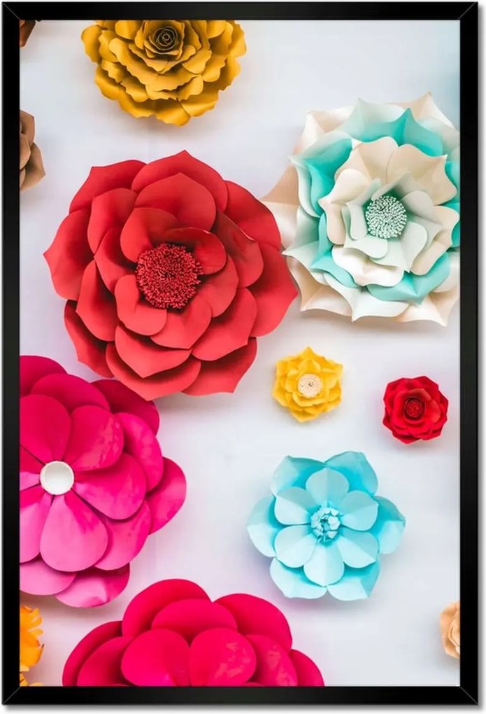 Poszterek keretben 40x60 Virágok