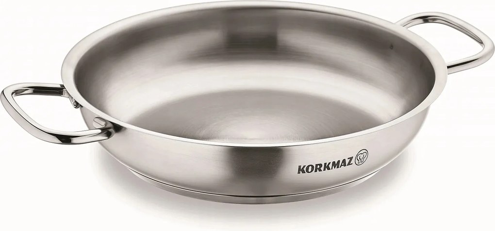 Proline rozsdamentes acél "paella" serpenyő 28 cm