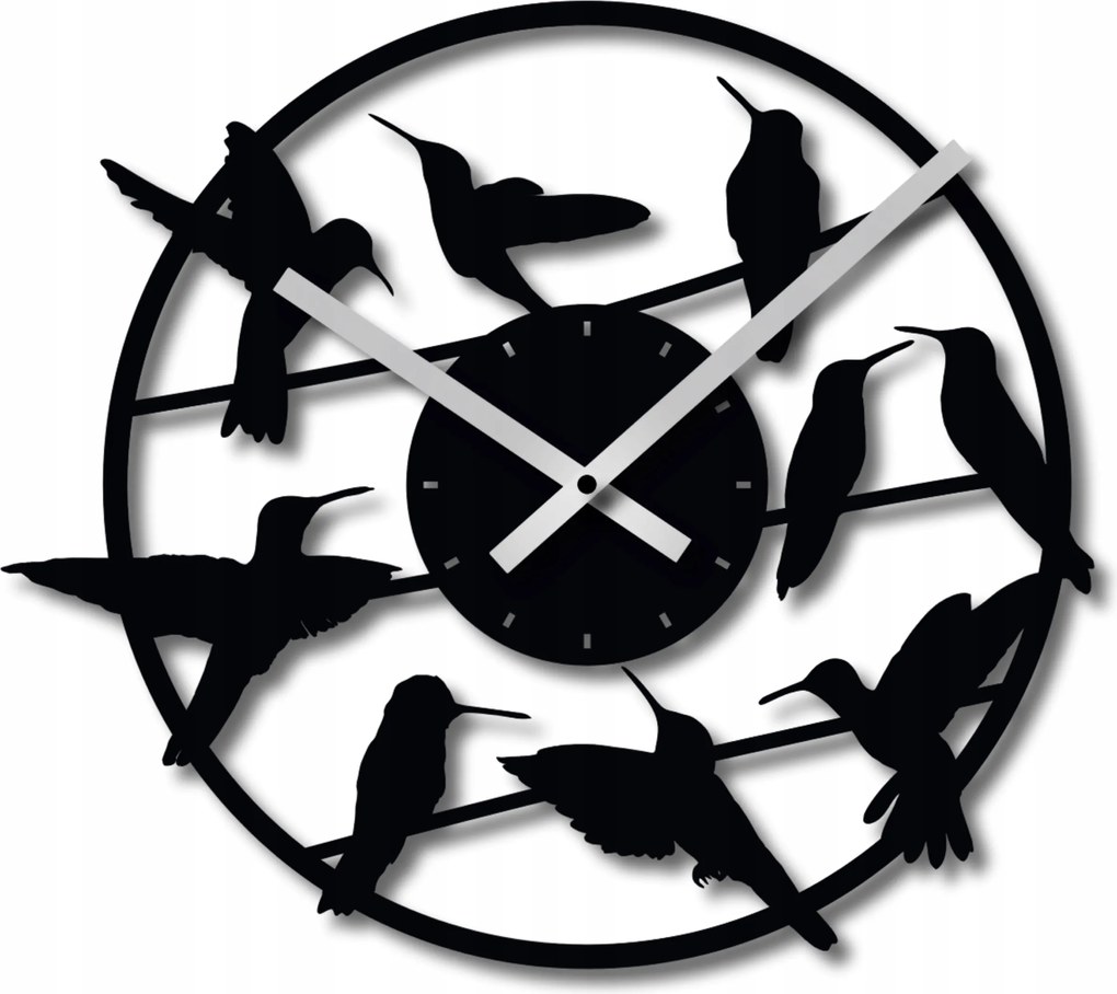 Falióra Nappaliba Modern Fa Óra Madár 50