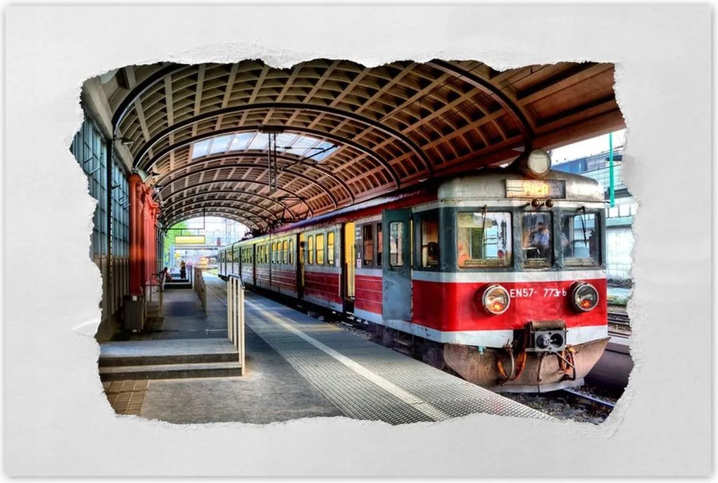 Poszterek 90x60 Pkp Poznań pályaudvar