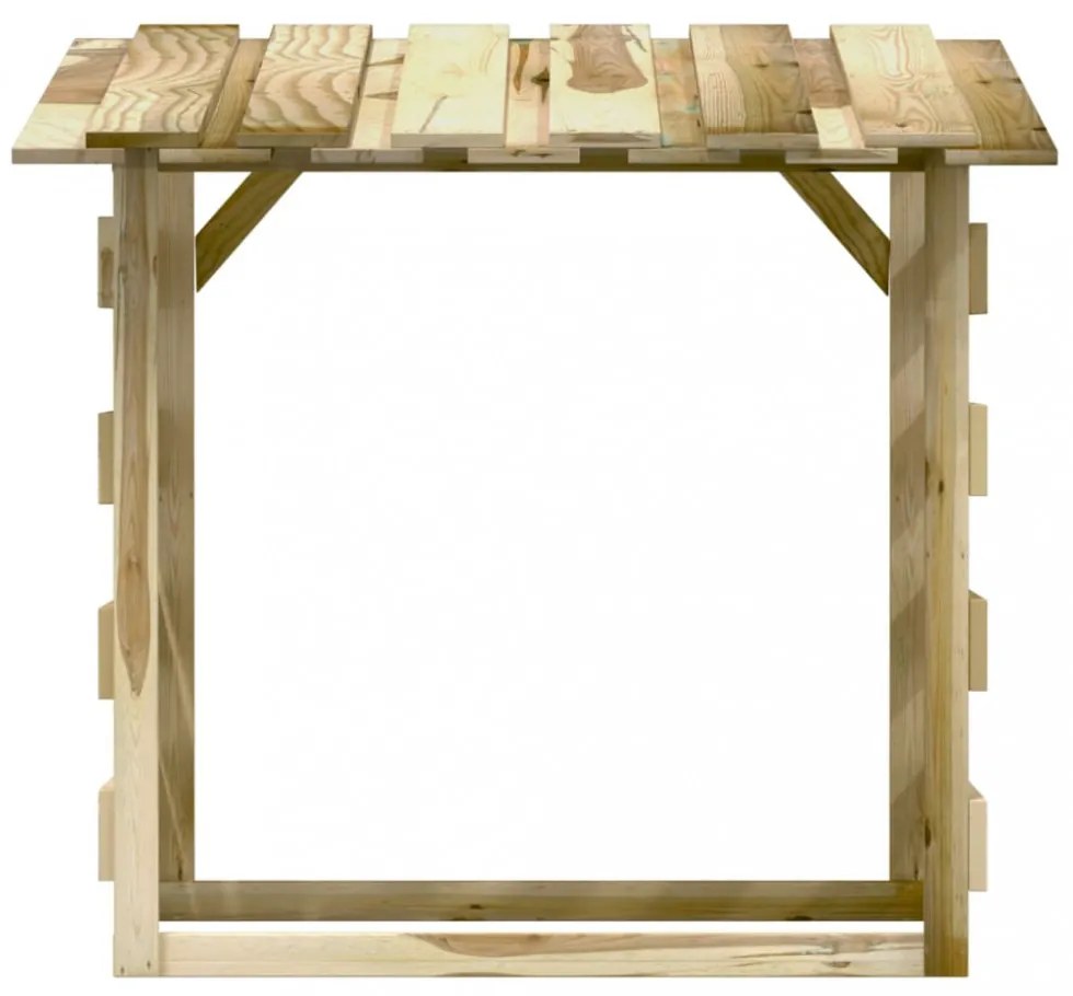 2 db impregnált fenyőfa pergola tetővel 100 x 90 x 100 cm