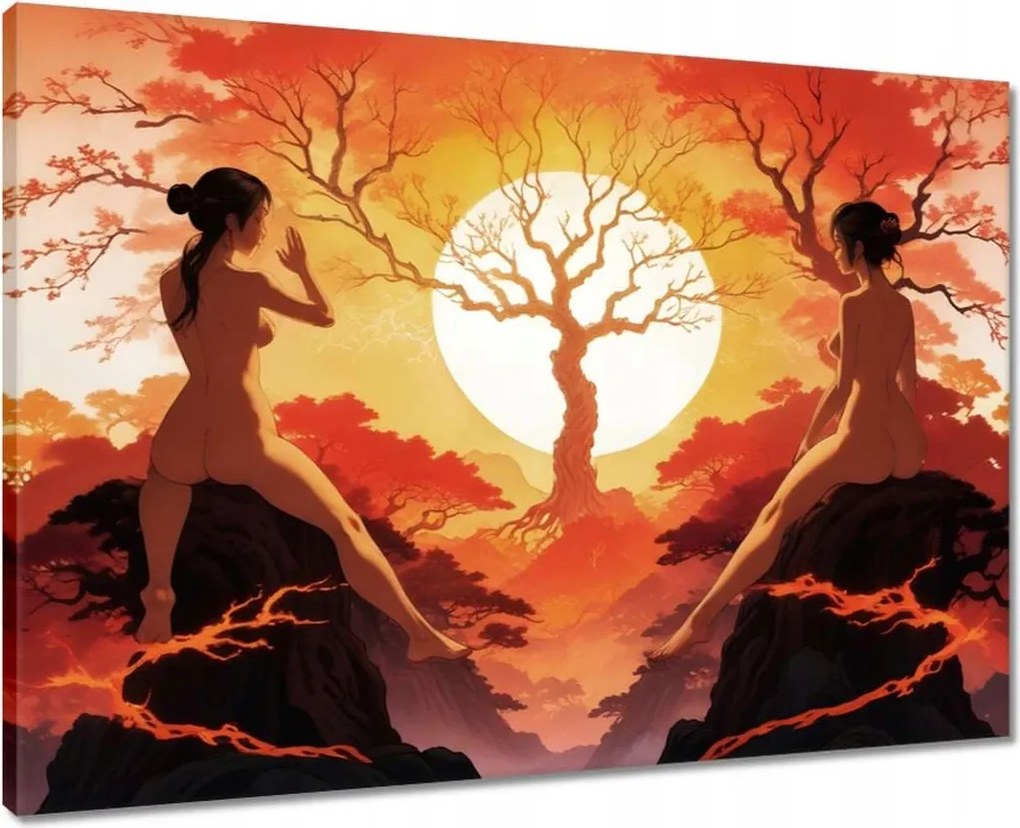 Vászonkép 70x50 Az élet fájának szimbóluma