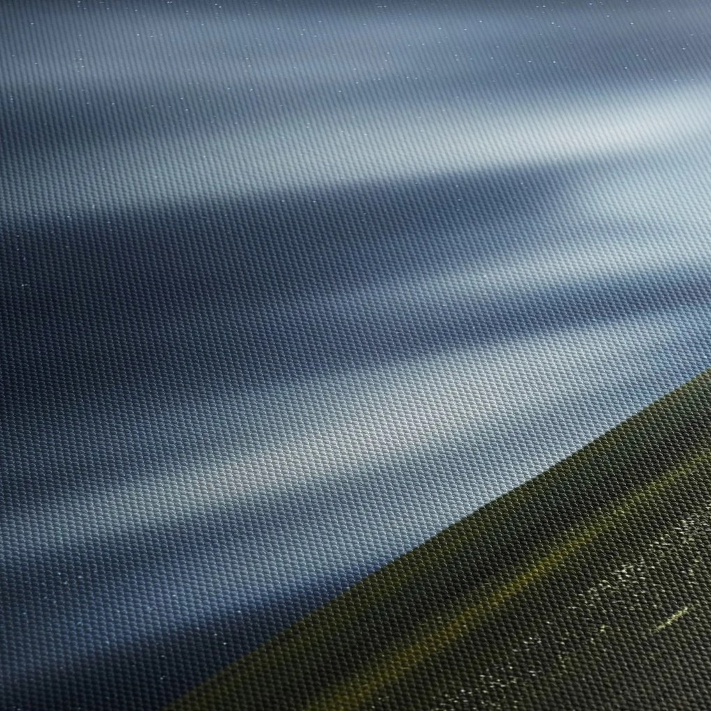 Az aurora borealis képe egy lápvidéken (150x105 cm)