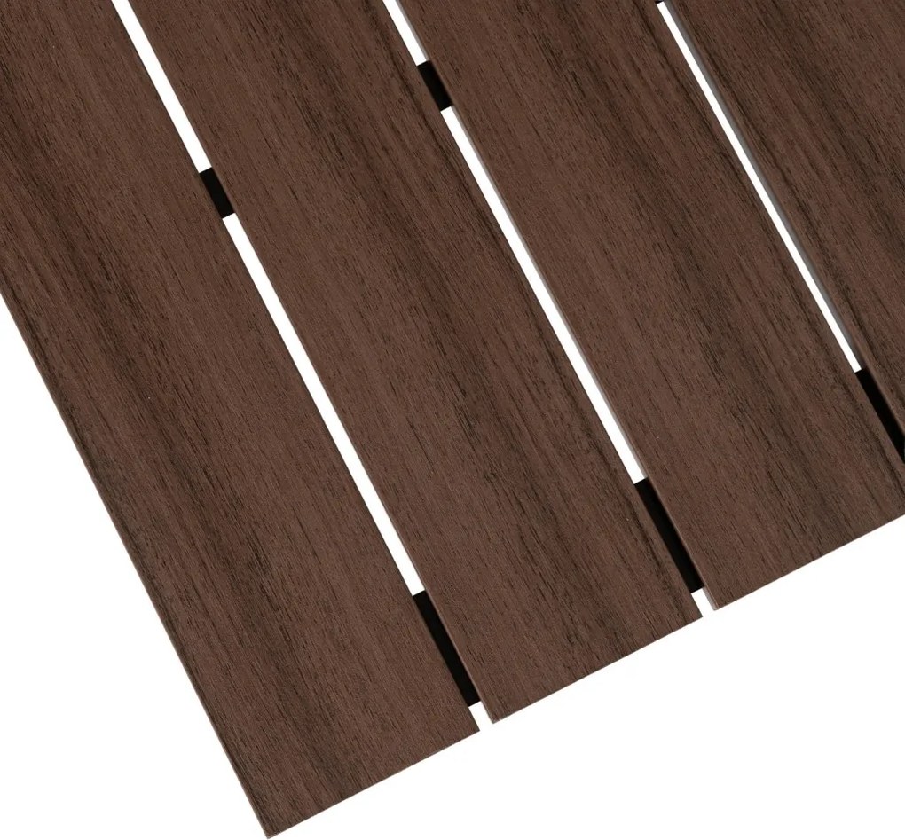 ARGOS kerti asztal 160-210 cm, dió-fekete