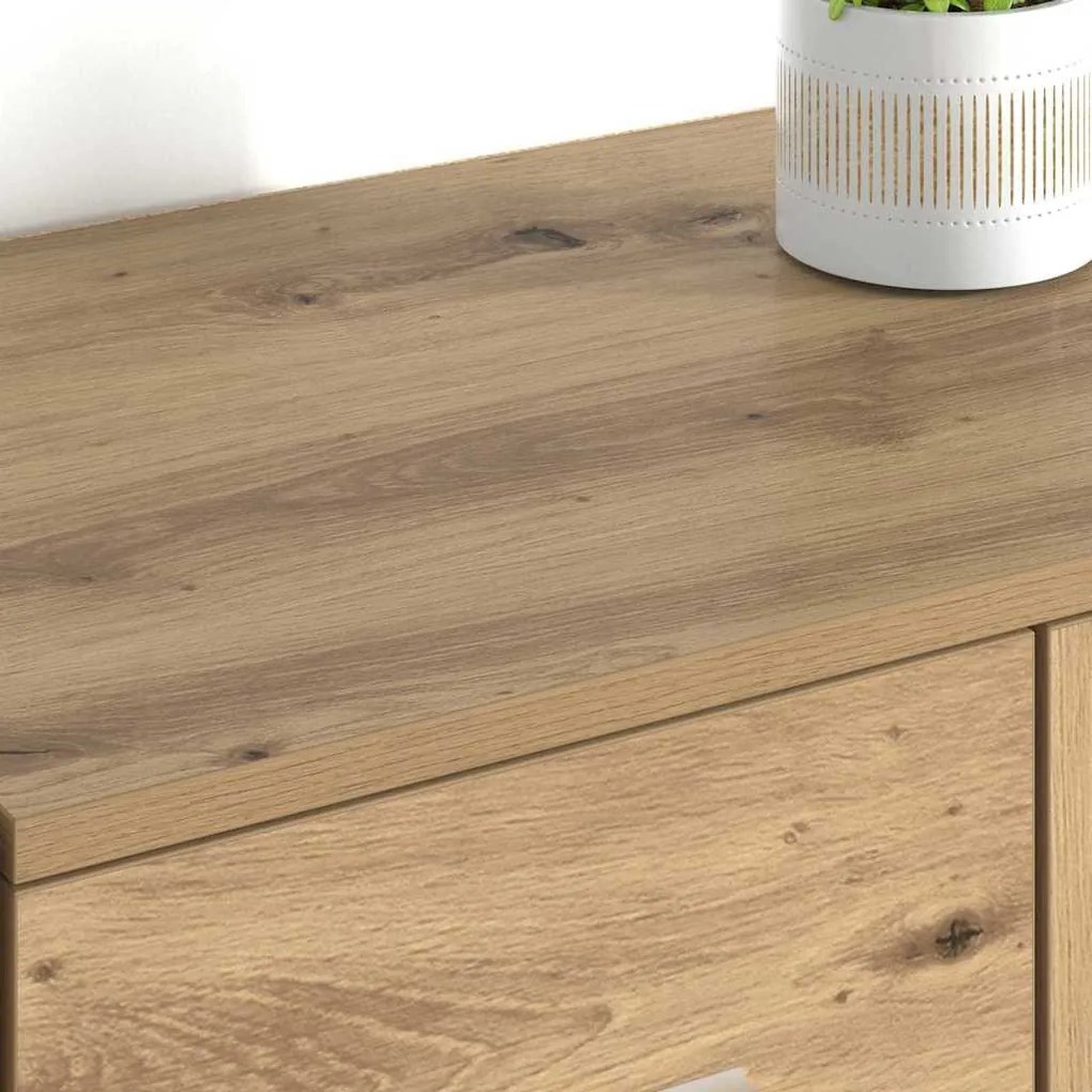 Oldalszekrények Corona 2 pcs Artisan tölgy 59 x 39 x 80 cm