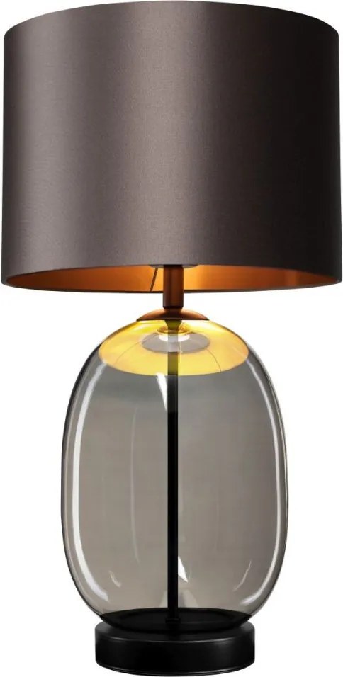Kaspa SALVADOR BLACK 41122108 Asztali lámpa 1x25W/E27 IP20