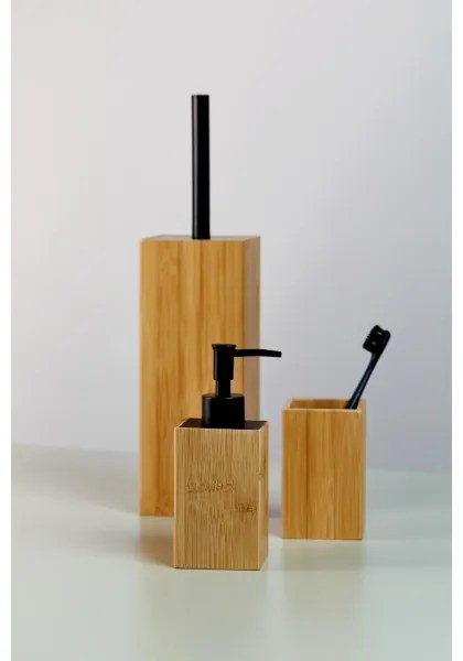 WENKO 23985100 - WC-kefe PADUA 10x38 cm barna/fekete