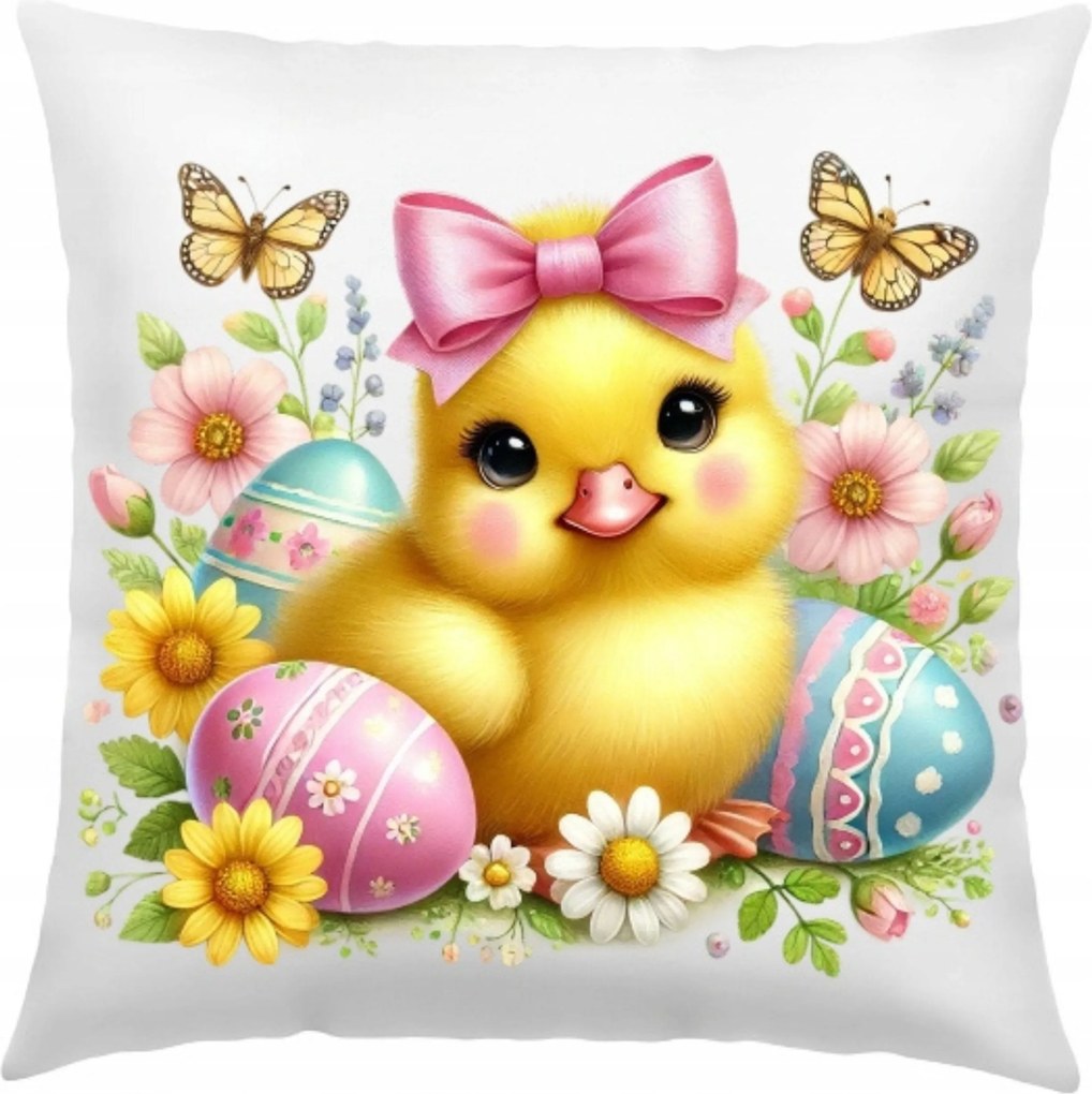 Húzat 40x40 Gyerek Nagyon Színes Húsvéti Csirkés