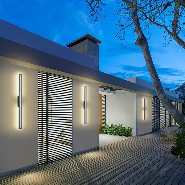 Brilagi - LED kültéri fali lámpatest LINEO LED/24W/230V 4000K IP65 antracit