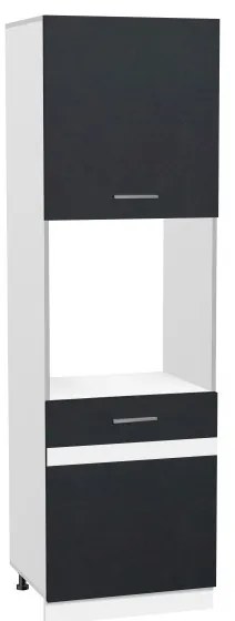 Salandra II. magas konyhaszekrény sütőhellyel S60 Antracit N