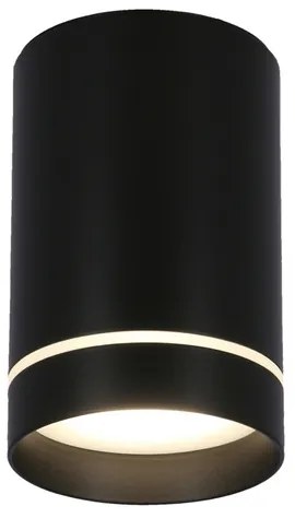 Spotlámpa TUBA 1xGU10/15W/230V fekete