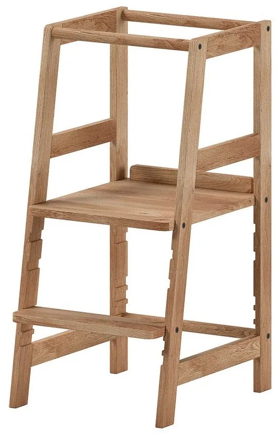 Natúr színű tölgyfa tanulótorony Forrest – Vipack