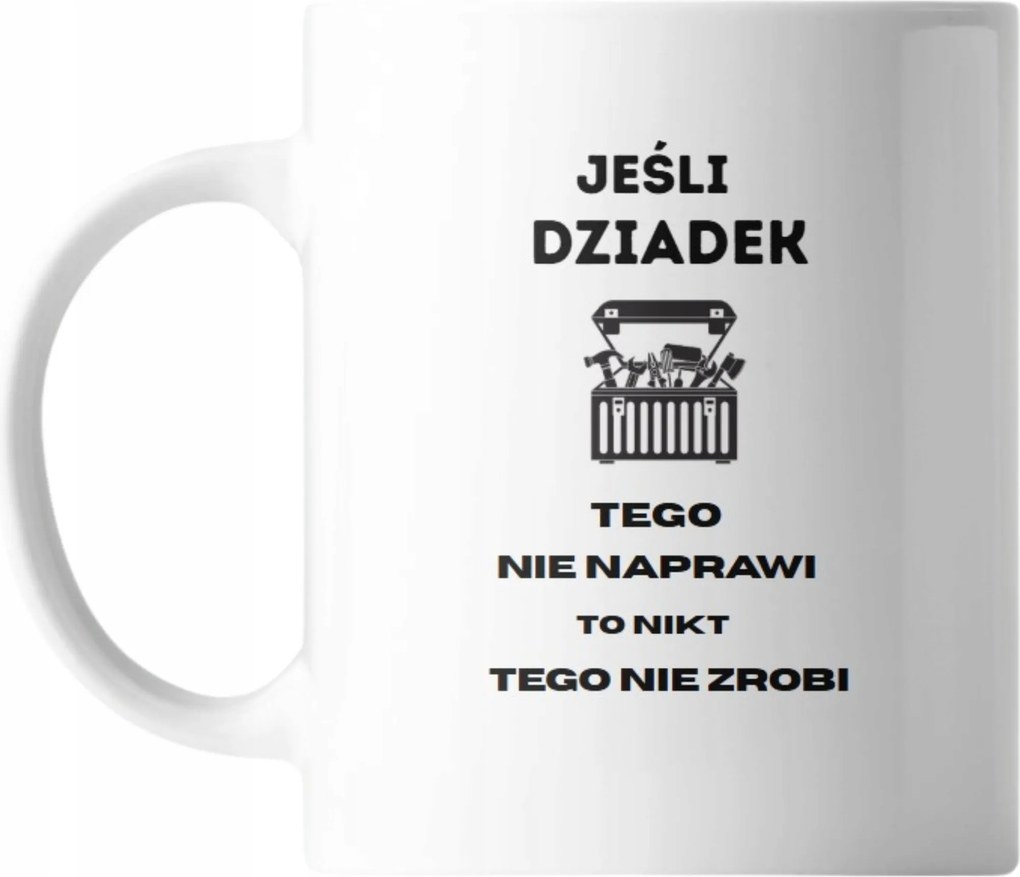 Bögre Nagypapa Nap Nagypapa Ajándék Kerámia 330ML Ajándék Eszközök